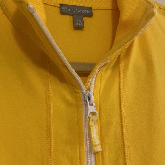 NWOT T BY Talbots Active Mockneck Track Jacket - Picture 3 of 5